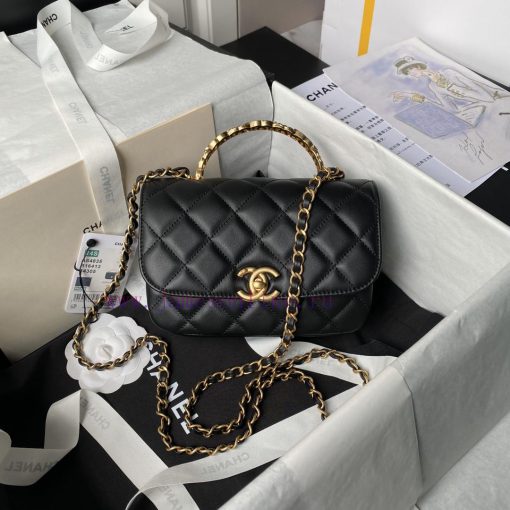 Chanel Bag Chanel letter woven flap bag | Noble and high-end AS4808The gorgeous metal woven w4nqvpbg - Image 2