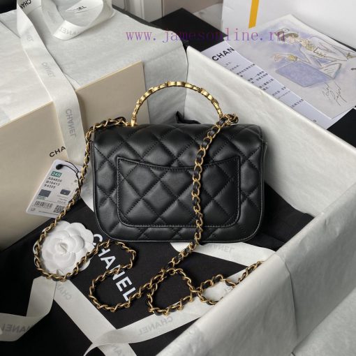 Chanel Bag Chanel letter woven flap bag | Noble and high-end AS4808The gorgeous metal woven w4nqvpbg - Image 3