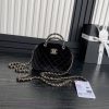 Chanel Bag Chanel 24B Autumn/Winter New Product: Woolen Glitter Shell Box Bag A3354, with a an8a1f7v