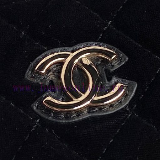 Chanel Bag Chanel 24B Autumn/Winter New Product: Woolen Glitter Shell Box Bag A3354, with a an8a1f7v - Image 6