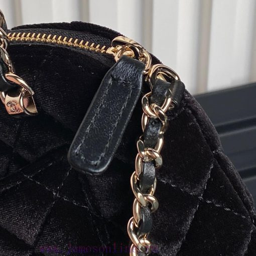 Chanel Bag Chanel 24B Autumn/Winter New Product: Woolen Glitter Shell Box Bag A3354, with a an8a1f7v - Image 7