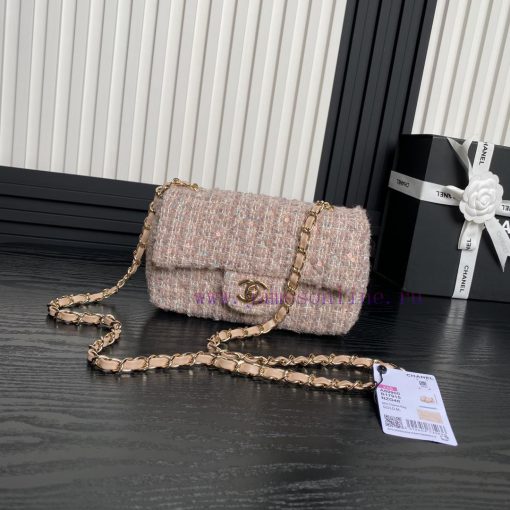 Chanel Bag Chanel 24B autumn and winter new product wool sequin A69900 twill soft wool sheep uid3v8hh