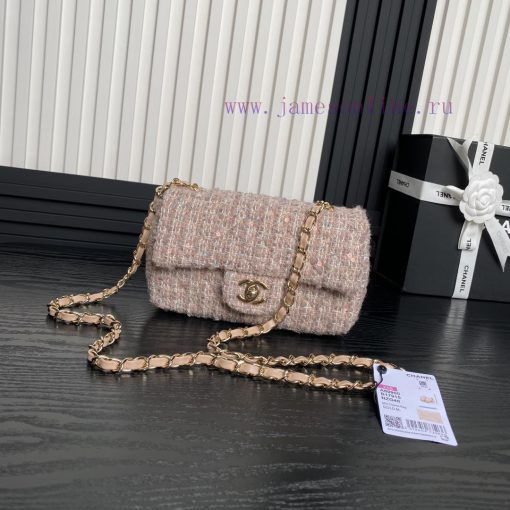Chanel Bag Chanel 24B autumn and winter new product wool sequin A69900 twill soft wool sheep uid3v8hh - Image 2