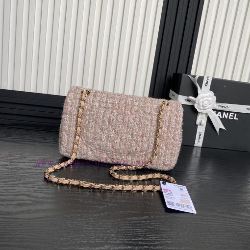 Chanel Bag Chanel 24B Autumn/Winter New Product: Woolen sequins A01112, twill soft wool shee b9sykq2u - Image 3