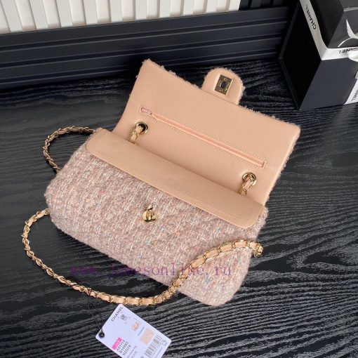 Chanel Bag Chanel 24B Autumn/Winter New Product: Woolen sequins A01112, twill soft wool shee b9sykq2u - Image 7