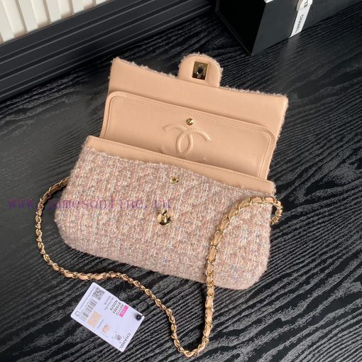 Chanel Bag Chanel 24B Autumn/Winter New Product: Woolen sequins A01112, twill soft wool shee b9sykq2u - Image 8