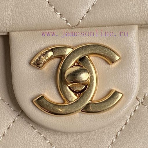 Chanel Bag  Chanel 🧩 24K advanced feeling AS5176 armpit bag double C thick chain: sheepskin 5ohpijed - Image 4