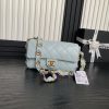 Chanel Bag  Chanel 🧩 24K advanced feeling AS5176 armpit bag double C thick chain: sheepskin kop1bvee