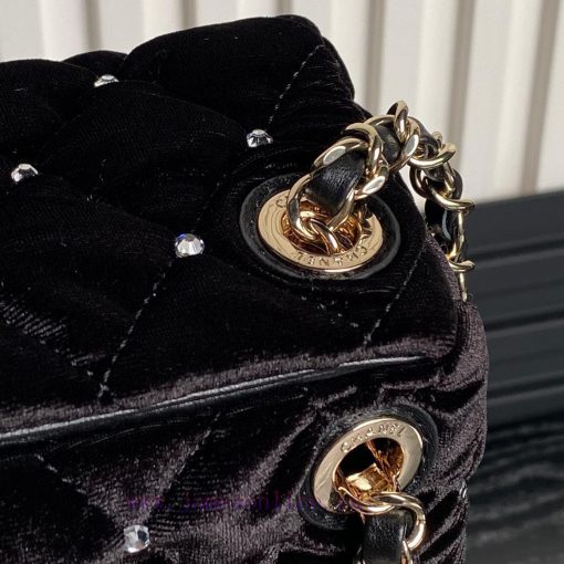 Chanel Bag Chanel ️ 24B Handbag A4164, cool and luxurious, autumn and winter velvet style is ewvuc63z - Image 5