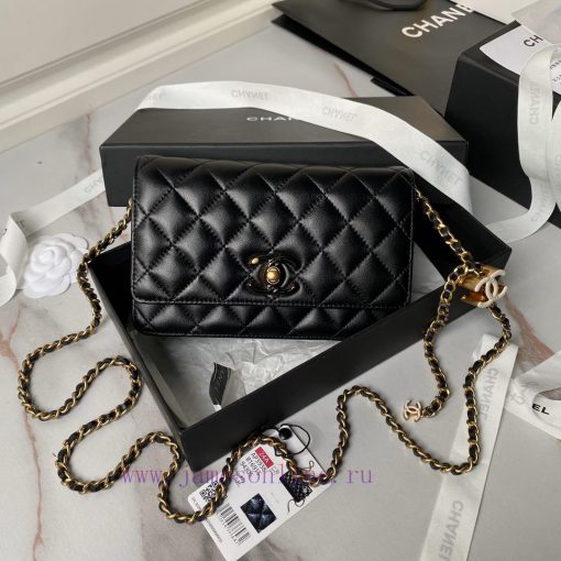 Chanel Bag Chanel 24A Handmade Visit Series New Woc A3938 Sheepskin with Color Buckle is rea 4nqcaecf - Image 2