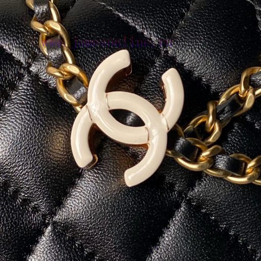 Chanel Bag Chanel 24A Handmade Visit Series New Woc A3938 Sheepskin with Color Buckle is rea 4nqcaecf - Image 5