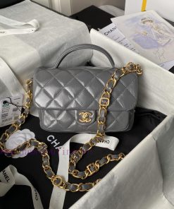 Chanel Bag Chanel 24A Advanced Worker Visit Series Postman Bag AS4992 Chain Design More Exqu l3cvwyyq