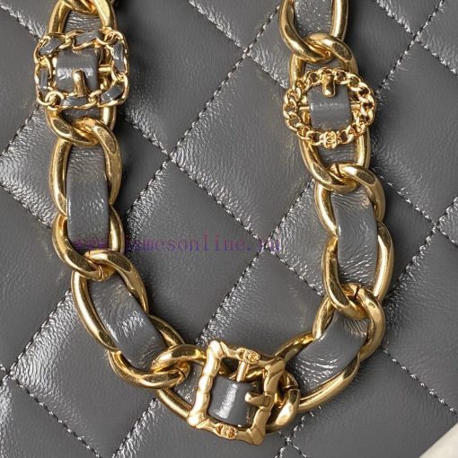 Chanel Bag Chanel 24A Advanced Worker Visit Series Postman Bag AS4992 Chain Design More Exqu l3cvwyyq - Image 5