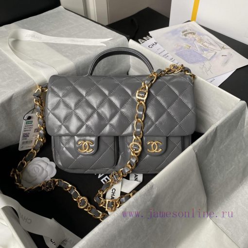 Chanel Bag Chanel 24A Advanced Worker Visit Series Postman Bag AS4993 Chain Design More Exqu pvf7hwnr - Image 2