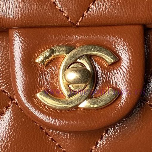 Chanel Bag Chanel 24A Advanced Worker Visit Series Postman Bag AS4992 Chain Design More Exqu faapbb74 - Image 4