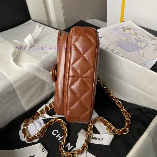 Chanel Bag Chanel 24A Advanced Worker Visit Series Postman Bag AS4992 Chain Design More Exqu faapbb74 - Image 9
