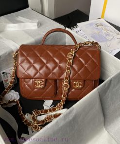 Chanel Bag Chanel 24A Advanced Worker Visit Series Postman Bag AS4993 Chain Design More Exqu 8z4v9w5i