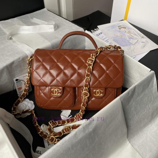 Chanel Bag Chanel 24A Advanced Worker Visit Series Postman Bag AS4993 Chain Design More Exqu 8z4v9w5i - Image 2