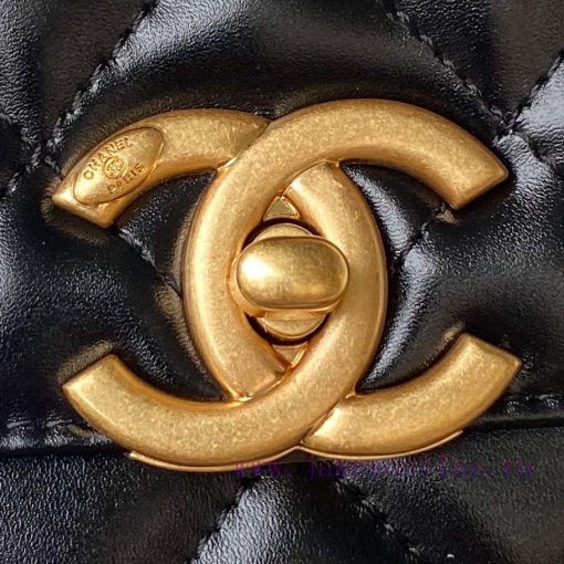 Chanel Bag Chanel 24C Double Small Gold Ball AS2649 ️ Professional goal team walked in and o 904f58hf - Image 4