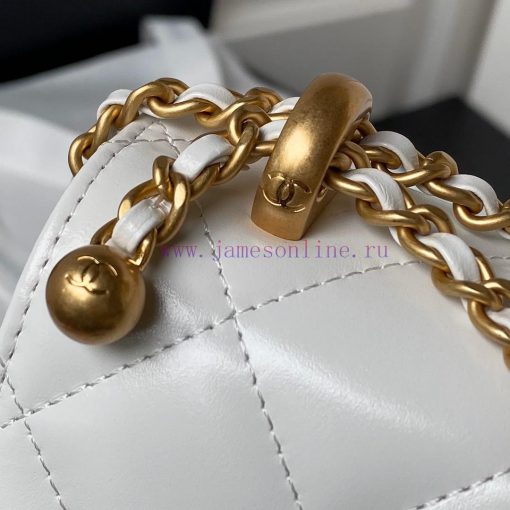 Chanel Bag Chanel 24C Double Small Gold Ball AS2649 ️ Professional goal team walked in and o ppm3eihy - Image 5