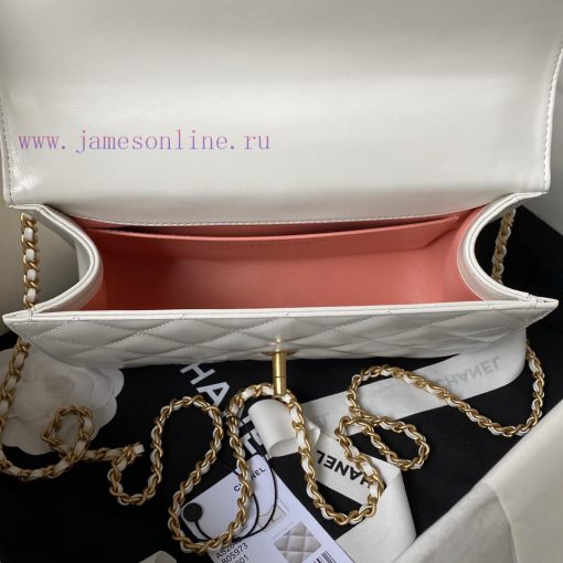 Chanel Bag Chanel 24C Double Small Gold Ball AS2649 ️ Professional goal team walked in and o ppm3eihy - Image 9