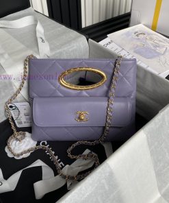 Chanel Bag Chanel ️ 24B Autumn/Winter Collection Premium Banquet Bag AS5038 Small Size 🪽 She 7483z544
