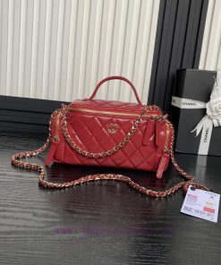 Chanel Bag Chanel 24K Bowling AS5222 Camera Bag, I love it! The lambskin paired with gold me m4j8s3ci