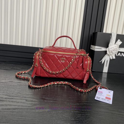 Chanel Bag Chanel 24K Bowling AS5222 Camera Bag, I love it! The lambskin paired with gold me m4j8s3ci
