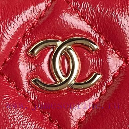 Chanel Bag Chanel 24K Bowling AS5222 Camera Bag, I love it! The lambskin paired with gold me m4j8s3ci - Image 4