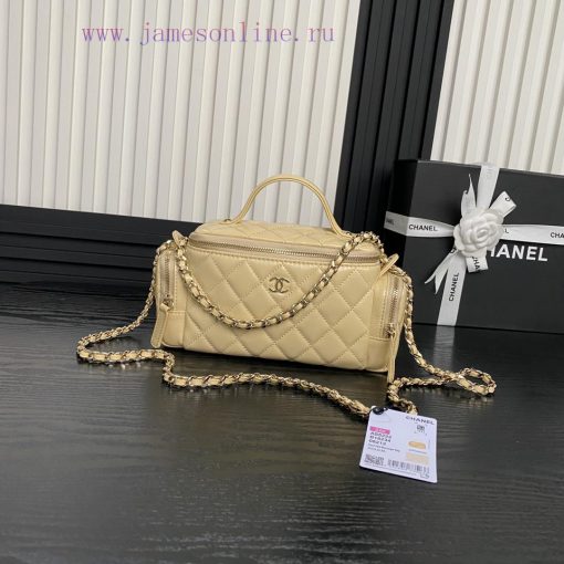 Chanel Bag Chanel 24K Bowling AS5222 Camera Bag, I love it! The lambskin paired with gold me nyei6nxm - Image 2