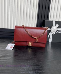 Chanel Bag Chanel 24k CF vintage new model AS5180 simple and high-end elegant particle embos 40o27s7d