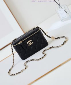 Chanel Bag 24K relief box bag water diamond ️️ Different happy classic styles have been rele us109det