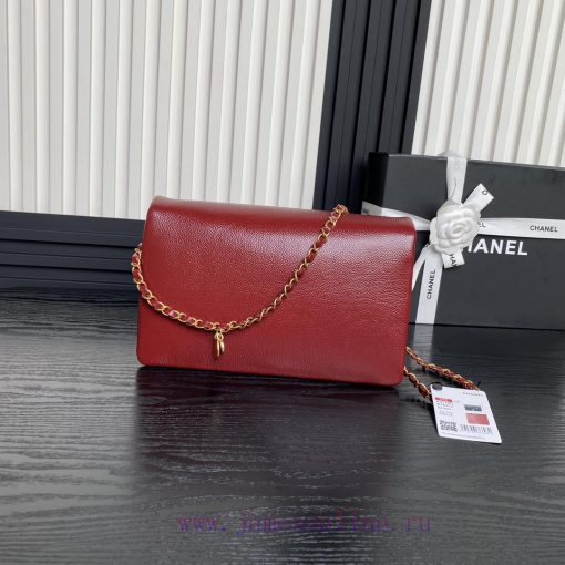 Chanel Bag Chanel 24k CF vintage new model AS5180 simple and high-end elegant particle embos 40o27s7d - Image 3