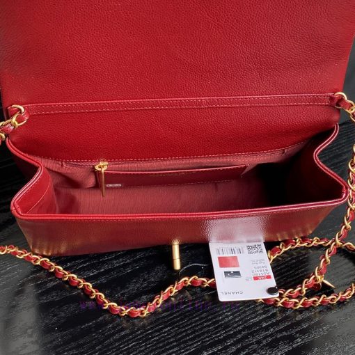 Chanel Bag Chanel 24k CF vintage new model AS5180 simple and high-end elegant particle embos 40o27s7d - Image 8