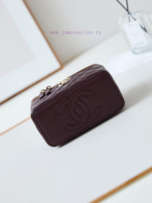 Chanel Bag 24K Limited Edition Diamond Handle Long Box Bag Makeup Slant Cross Bag with Diamo a2urj8gx - Image 7