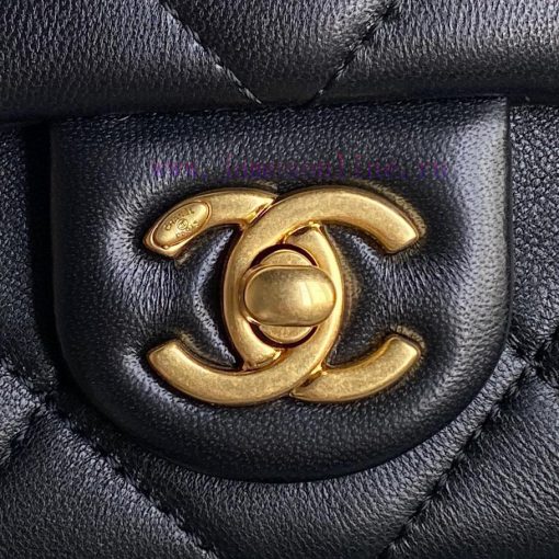 Chanel Bag  Chanel24K  🧩 Advanced AS5175 armpit bag double C thick chain: sheepskin with ret 9gbf1qf3 - Image 4