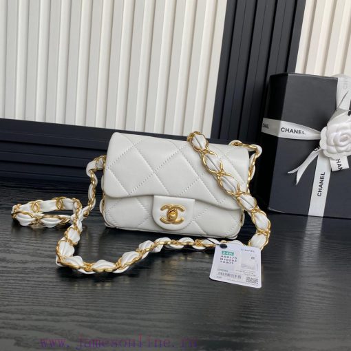 Chanel Bag  Chanel24K  🧩 Advanced AS5175 armpit bag double C thick chain: sheepskin with ret 4hlqnec4 - Image 2