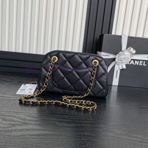 Chanel Bag Chanel 24K bowling ball AS5137 lychee patterned calf leather design is simply too hyerlgn2 - Image 3