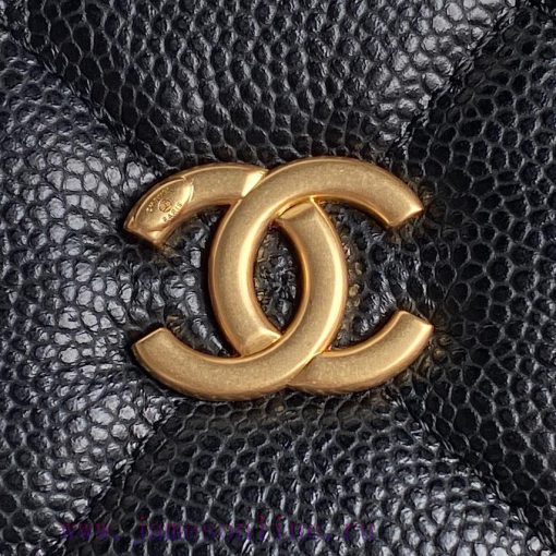 Chanel Bag Chanel 24K bowling ball AS5137 lychee patterned calf leather design is simply too hyerlgn2 - Image 4
