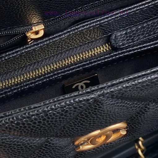 Chanel Bag Chanel 24K bowling ball AS5137 lychee patterned calf leather design is simply too hyerlgn2 - Image 10