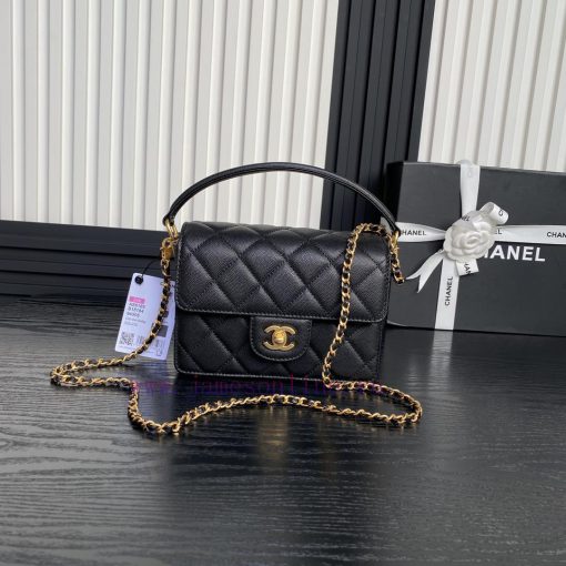 Chanel Bag Chanel 24K Classic Cap Bag AS5165 Full of Retro Style Particles Made of Calfskin flnmi04s - Image 2