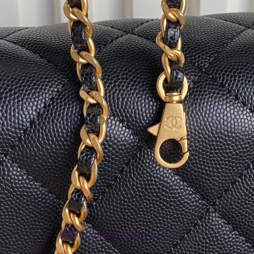 Chanel Bag Chanel 24K Classic Cap Bag AS5165 Full of Retro Style Particles Made of Calfskin flnmi04s - Image 6