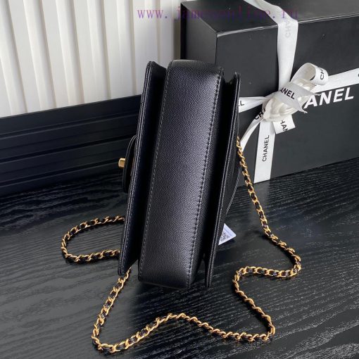 Chanel Bag Chanel 24K Classic Cap Bag AS5165 Full of Retro Style Particles Made of Calfskin flnmi04s - Image 7