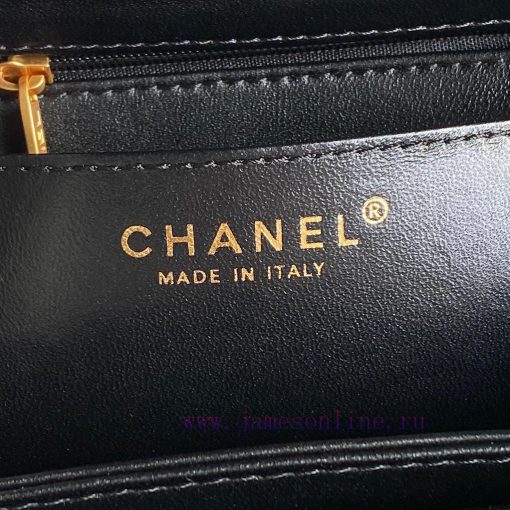 Chanel Bag Chanel 24K Classic Cap Bag AS5165 Full of Retro Style Particles Made of Calfskin flnmi04s - Image 9