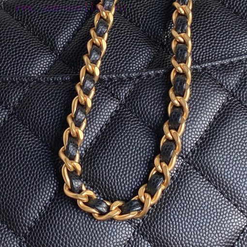 Chanel Bag  Chanel 🧩 24K Classic Mouth Cover Bag AS5166 Full of Retro Style Grain Calfskin H 6xwrltj8 - Image 10