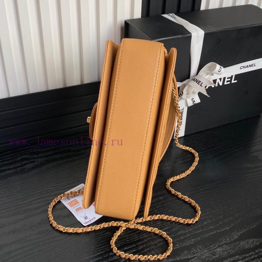 Chanel Bag  Chanel 🧩 24K Classic Mouth Cover Bag AS5166 Full of Retro Style Grain Calfskin H 5zmcdaak - Image 8