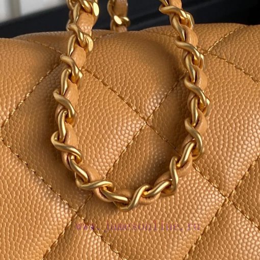 Chanel Bag Chanel 24K Classic Cap Bag AS5165 Full of Retro Style Particles Made of Calfskin jadsynlh - Image 10