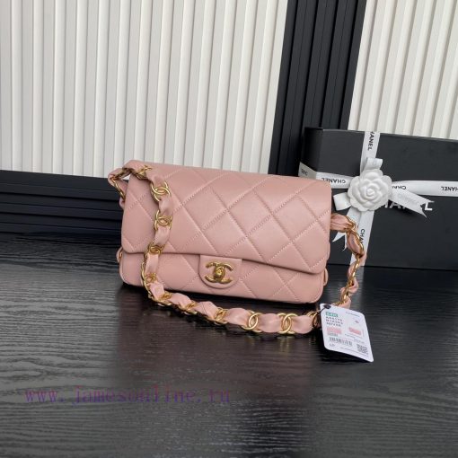 Chanel Bag Chanel: 24K advanced feeling AS5176 armpit bag double C thick chain: sheepskin wi 0khswfci - Image 2