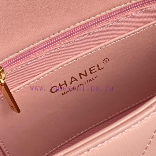 Chanel Bag Chanel: 24K advanced feeling AS5176 armpit bag double C thick chain: sheepskin wi 0khswfci - Image 10