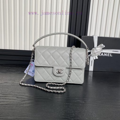 Chanel Bag  Chanel 🧩 24K Classic Mouth Cover Bag AS5166 Full of Retro Style Grain Calfskin H qi40sl0x